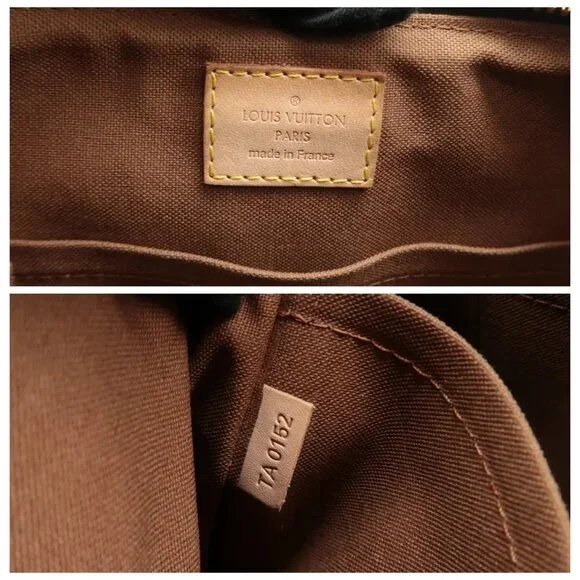 100% Authentic Louis Vuitton Palermo Brown Monogram Canvas Satchel - Picture 11 of 12